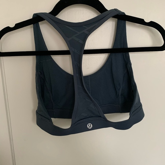 Lululemon Racerback Bra - Teal in size 4 - Picture 2 of 2